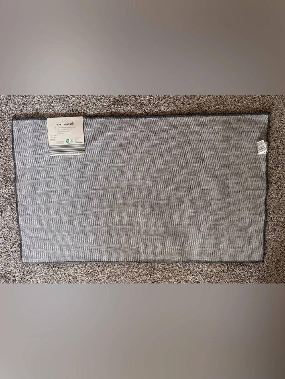 NWT KIRKTON HOUSE Washable Kitchen Mat - Green Floral